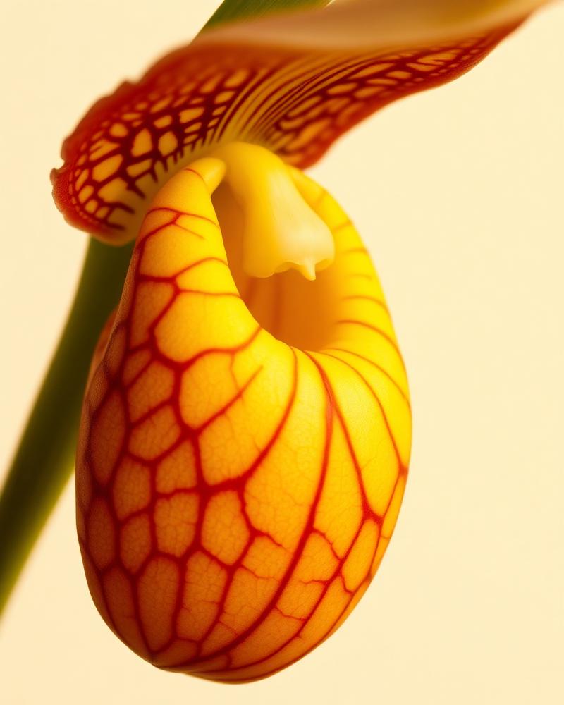 Lady Slipper (Paphiopedilum insigne)